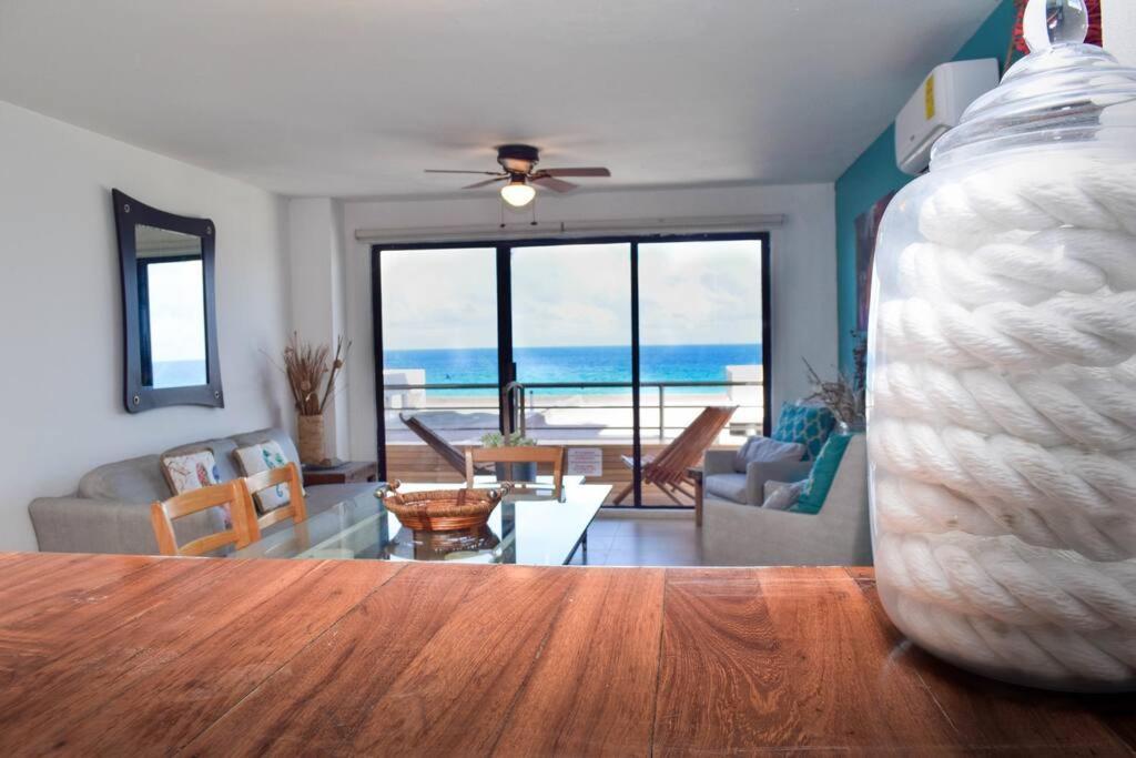 Ocean View Apartment, Best Beach Area, 3 Bedrooms Cancún Eksteriør bilde