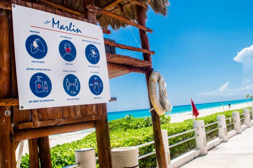Ocean View Apartment, Best Beach Area, 3 Bedrooms Cancún Eksteriør bilde