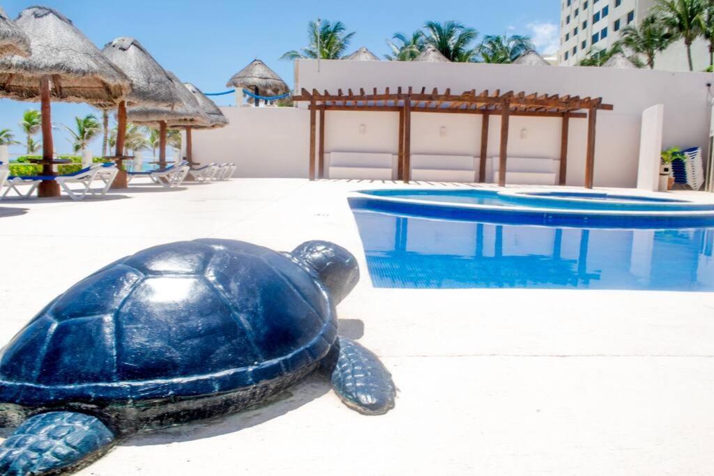 Ocean View Apartment, Best Beach Area, 3 Bedrooms Cancún Eksteriør bilde