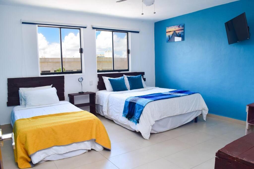 Ocean View Apartment, Best Beach Area, 3 Bedrooms Cancún Eksteriør bilde