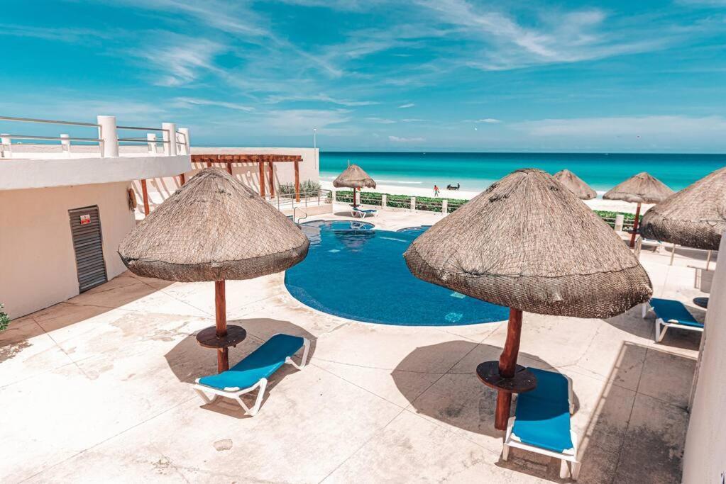 Ocean View Apartment, Best Beach Area, 3 Bedrooms Cancún Eksteriør bilde