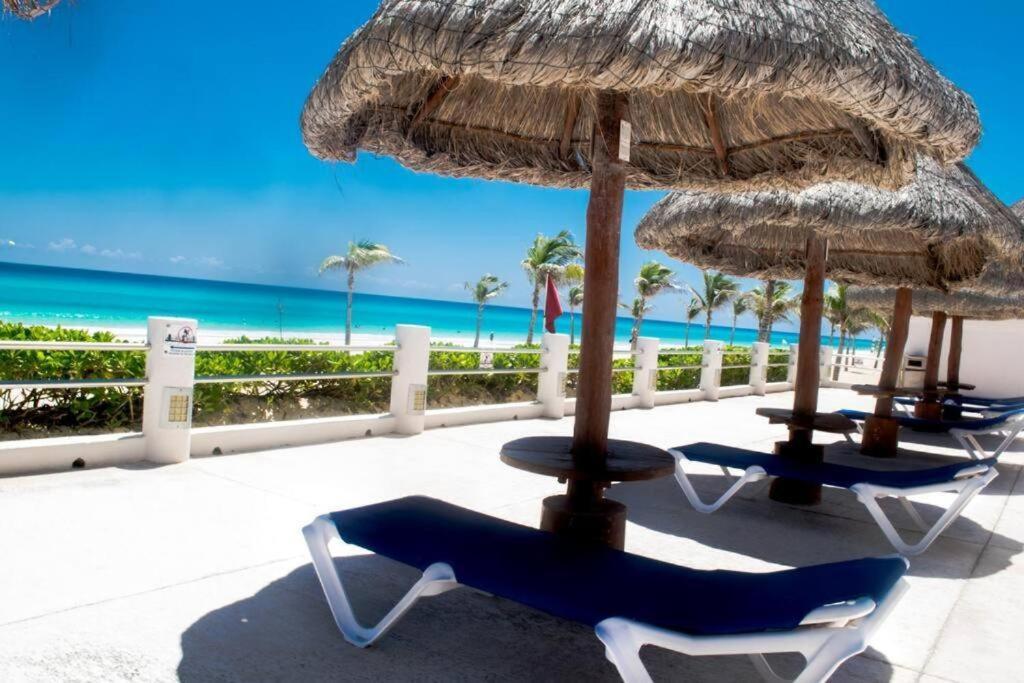 Ocean View Apartment, Best Beach Area, 3 Bedrooms Cancún Eksteriør bilde